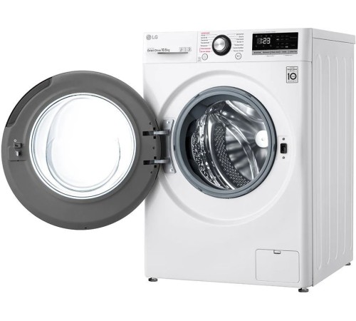 Стиральная машина LG TW4V3RS6W класс: A загр.фронтальная макс.:10.5кг белый инвертер