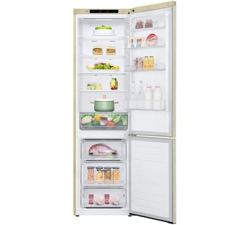 Холодильник LG GC-B509SECL 2-хкамерн. бежевый инвертер