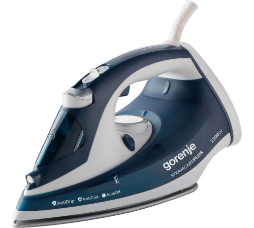 Утюг Gorenje SIH2200TQC 2200Вт синий/белый