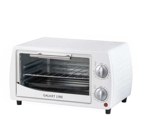 Мини-печь Galaxy Line GL 2626 10л. 1000Вт белый Мини-печь Galaxy Line GL 2626 10л. 1000Вт белый