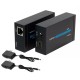 Адаптер аудио-видео Premier 5-877 HDMI (f)/RJ45 черный