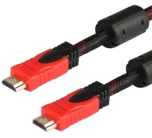 Кабель соединительный аудио-видео Premier 5-813R HDMI (m)/HDMI (m) 20м. феррит.кольца черный/красный (5-813R 20.0)