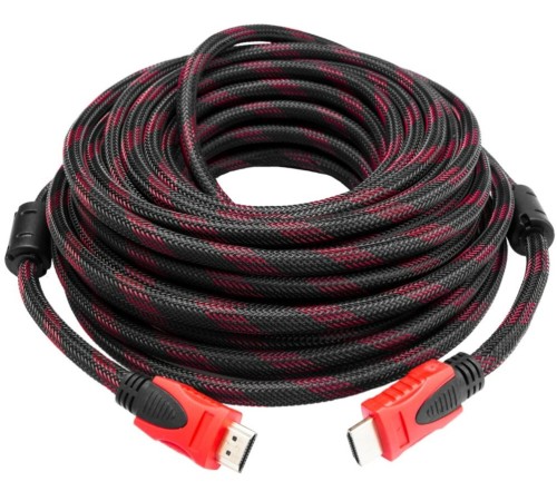 Кабель соединительный аудио-видео Premier 5-813R HDMI (m)/HDMI (m) 20м. феррит.кольца черный/красный (5-813R 20.0) Кабель соединительный аудио-видео Premier 5-813R HDMI (m)/HDMI (m) 20м. феррит.кольца черный/красный (5-813R 20.0)