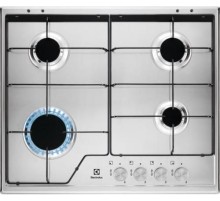 Газовая варочная поверхность Electrolux KGS6424SX нержавеющая сталь