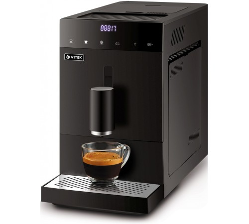 Кофемашина Vitek Metropolis VT-8700 1350Вт черный Кофемашина Vitek Metropolis VT-8700 1350Вт черный