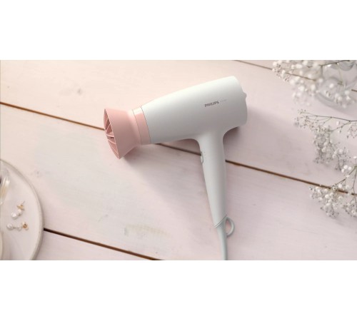Фен Philips BHD300/00 1600Вт белый/розовый