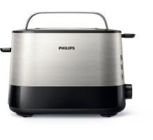 Тостер Philips HD2637/90 830Вт черный/серебристый