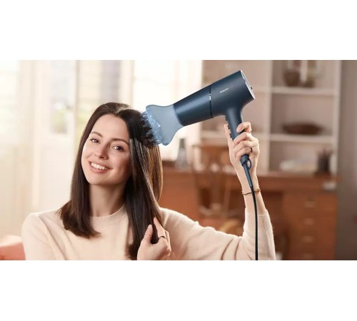 Фен Philips BHD512/00 2300Вт синий