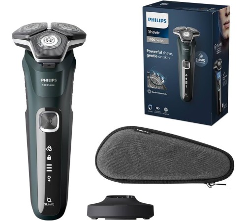 Бритва роторная Philips S5884/50 реж.эл.:3 питан.:аккум. зеленый Бритва роторная Philips S5884/50 реж.эл.:3 питан.:аккум. зеленый