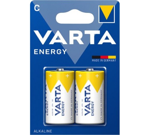 Батарея Varta Energy BL2 Alkaline LR14C (2шт) блистер Батарея Varta Energy BL2 Alkaline LR14C (2шт) блистер