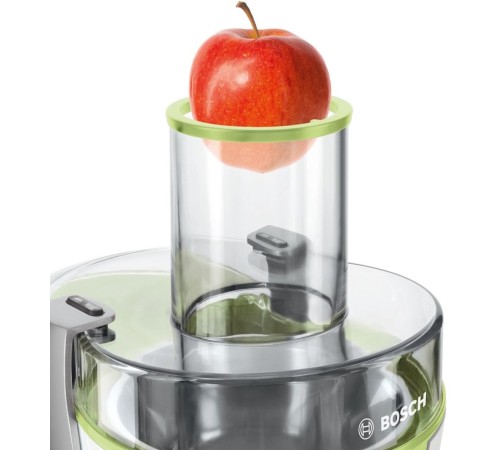 Соковыжималка центробежная Bosch MES25G0 700Вт рез.сок.:1250мл. белый/зеленый