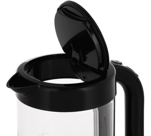 Чайник электрический Bosch TWK70B03 1.7л. 2400Вт черный корпус: стекло