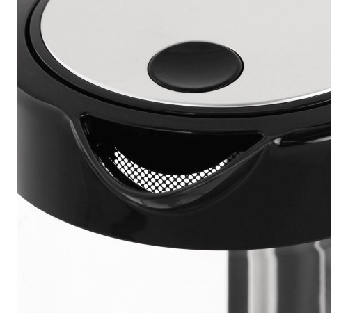 Чайник электрический Bosch TWK70B03 1.7л. 2400Вт черный корпус: стекло