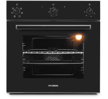 Духовой шкаф Электрический Hyundai 6006.03 BG черное стекло