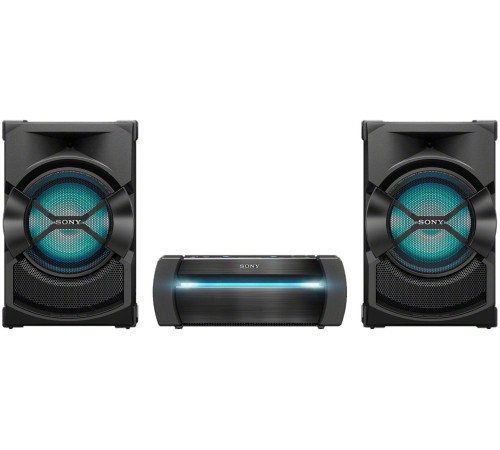 Минисистема Sony Shake-X10 черный 1200Вт CD CDRW DVD DVDRW FM USB BT Минисистема Sony Shake-X10 черный 1200Вт CD CDRW DVD DVDRW FM USB BT