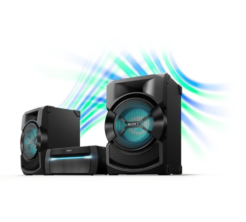Минисистема Sony Shake-X10 черный 1200Вт CD CDRW DVD DVDRW FM USB BT Минисистема Sony Shake-X10 черный 1200Вт CD CDRW DVD DVDRW FM USB BT
