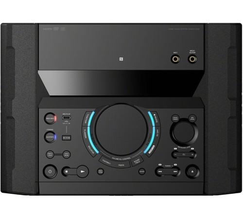 Минисистема Sony Shake-X10 черный 1200Вт CD CDRW DVD DVDRW FM USB BT Минисистема Sony Shake-X10 черный 1200Вт CD CDRW DVD DVDRW FM USB BT
