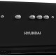 Вытяжка встраиваемая Hyundai HBB 6036 BG черный управление: кнопочное (1 мотор)