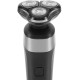 Бритва роторная Polaris PMR 0308RC реж.эл.:3 питан.:элек.сеть/аккум. черный