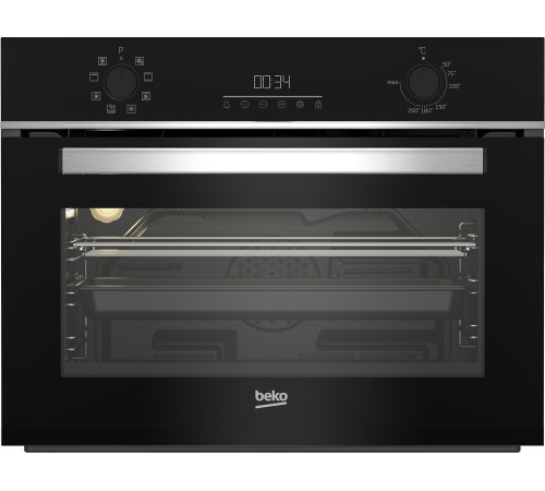Духовой шкаф Электрический Beko BBCM13300X черный/серебристый Духовой шкаф Электрический Beko BBCM13300X черный/серебристый