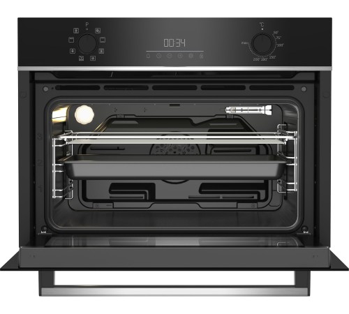 Духовой шкаф Электрический Beko BBCM13300X черный/серебристый Духовой шкаф Электрический Beko BBCM13300X черный/серебристый