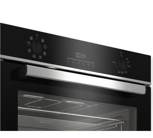 Духовой шкаф Электрический Beko BBCM13300X черный/серебристый Духовой шкаф Электрический Beko BBCM13300X черный/серебристый