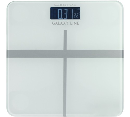 Весы напольные электронные Galaxy Line GL 4808 макс.180кг белый Весы напольные электронные Galaxy Line GL 4808 макс.180кг белый