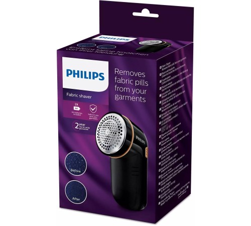 Машинка для снятия катышков Philips GC026/80 черный Машинка для снятия катышков Philips GC026/80 черный