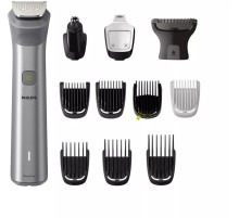 Триммер Philips MG5940/15 серебристый 5Вт (насадок в компл:12шт)