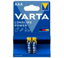 Батарея Varta Longlife power High Energy Alkaline LR03 AAA (2шт)