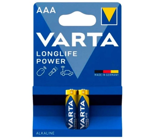 Батарея Varta Longlife power High Energy Alkaline LR03 AAA (2шт) Батарея Varta Longlife power High Energy Alkaline LR03 AAA (2шт)