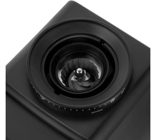 Кофемолка Kitfort КТ-7167 200Вт сист.помол.:жернова вместим.:240гр черный Кофемолка Kitfort КТ-7167 200Вт сист.помол.:жернова вместим.:240гр черный