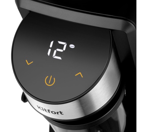 Кофемолка Kitfort КТ-7168 200Вт сист.помол.:жернова вместим.:250гр черный Кофемолка Kitfort КТ-7168 200Вт сист.помол.:жернова вместим.:250гр черный