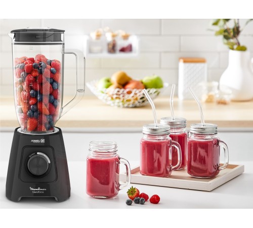 Блендер стационарный Moulinex Blendforce LM458810 600Вт черный Блендер стационарный Moulinex Blendforce LM458810 600Вт черный