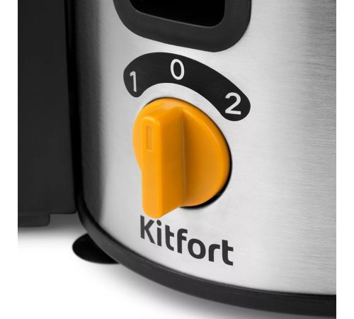 Соковыжималка центробежная Kitfort КТ-1138 800Вт рез.сок.:1000мл. черный/нержавеющая сталь Соковыжималка центробежная Kitfort КТ-1138 800Вт рез.сок.:1000мл. черный/нержавеющая сталь