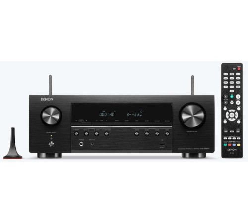 Ресивер AV Denon AVR-S660H 5.2 черный Ресивер AV Denon AVR-S660H 5.2 черный
