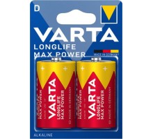 Батарея Varta LongLife Max Power Alkaline D LR20 (2шт) блистер