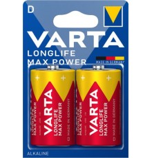 Батарея Varta LongLife Max Power Alkaline D LR20 (2шт) блистер