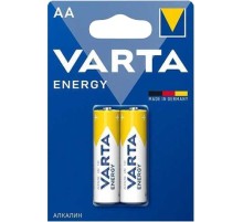 Батарея Varta Energy LR6 Alkaline AA (2шт) блистер