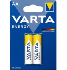Батарея Varta Energy LR6 Alkaline AA (2шт) блистер