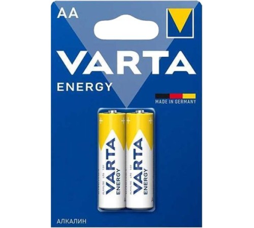 Батарея Varta Energy LR6 Alkaline AA (2шт) блистер Батарея Varta Energy LR6 Alkaline AA (2шт) блистер