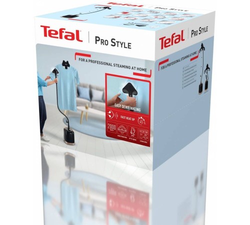 Отпариватель напольный Tefal IT3470E1 2000Вт черный
