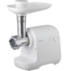 Мясорубка Panasonic MK-GX1700WTQ 1700Вт белый/серебристый