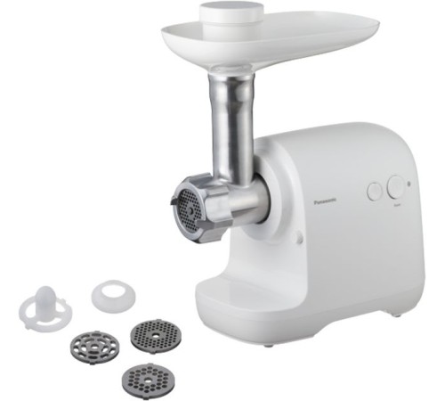 Мясорубка Panasonic MK-GX1700WTQ 1700Вт белый/серебристый Мясорубка Panasonic MK-GX1700WTQ 1700Вт белый/серебристый