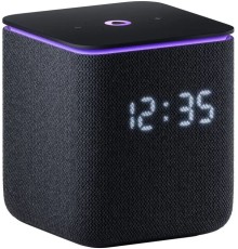 Умная колонка Yandex Станция Миди Алиса черный 24W 1.0 BT/Wi-Fi 10м (YNDX-00054BLK)