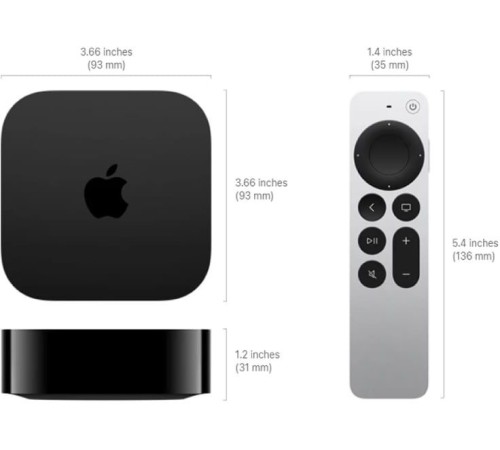 Медиаплеер Apple TV 4K A2843 128Gb Медиаплеер Apple TV 4K A2843 128Gb
