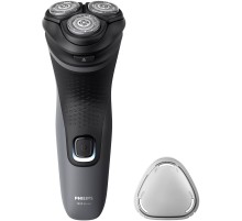 Бритва роторная Philips S1142/00 реж.эл.:3 питан.:элек.сеть/аккум. темно-серый/черный