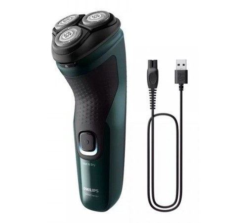 Бритва роторная Philips X3002/00 реж.эл.:3 питан.:аккум. зеленый/черный Бритва роторная Philips X3002/00 реж.эл.:3 питан.:аккум. зеленый/черный