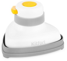 Отпариватель ручной Kitfort КТ-9131-1 800Вт белый/желтый