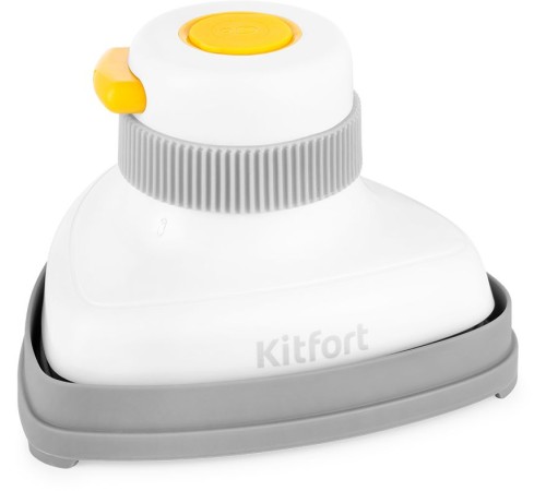 Отпариватель ручной Kitfort КТ-9131-1 800Вт белый/желтый Отпариватель ручной Kitfort КТ-9131-1 800Вт белый/желтый